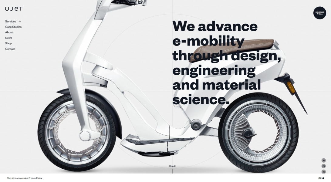 Ujet - From material science to ultimate e-mobility products