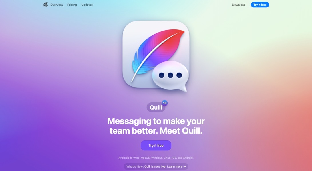 Quill - Messaging to make your team better.