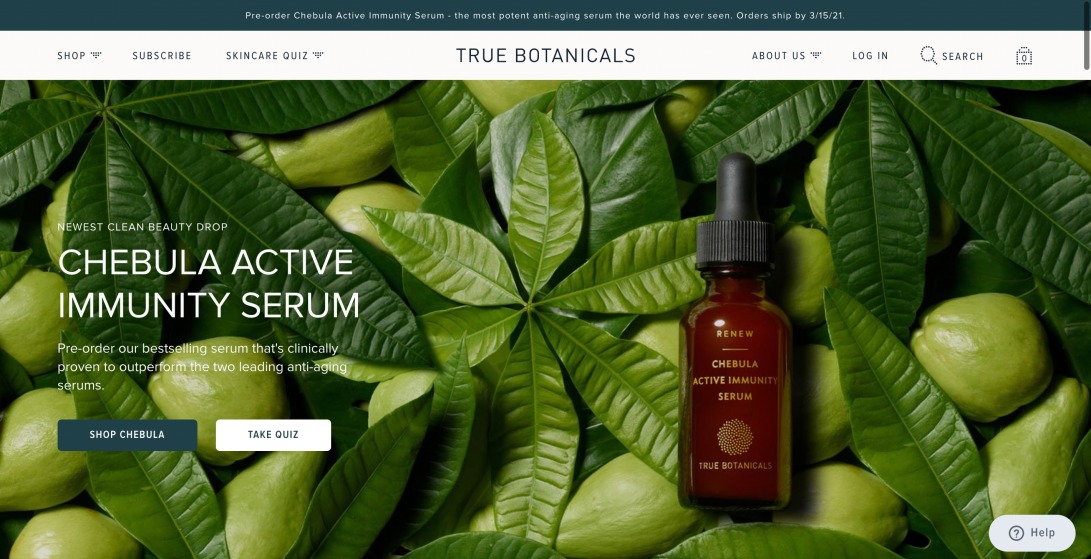 True Botanicals | Skincare with Natural & Organic Ingredients
