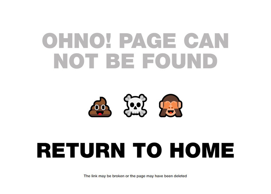Nighthawks - 404 error page