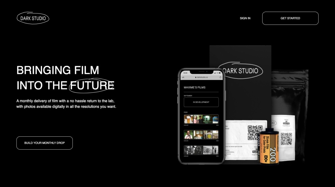 Dark Studio - Online Film Development