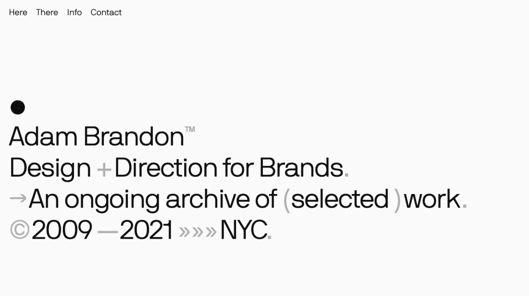 Adam Brandon — Design + Direction for Brands.