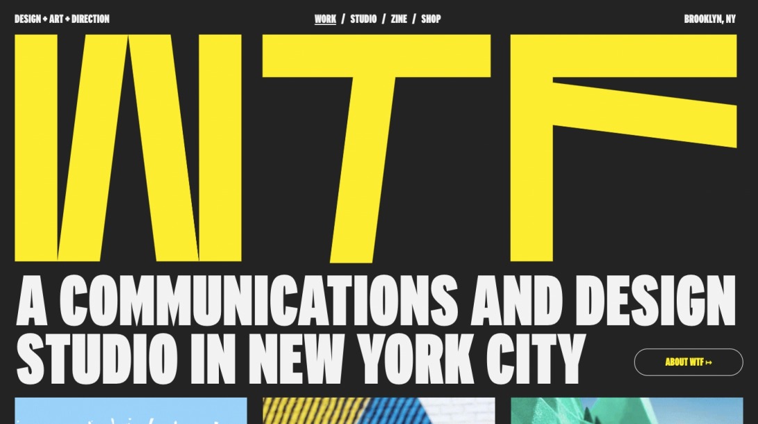 WTF.studio — The creative practice of Able Parris