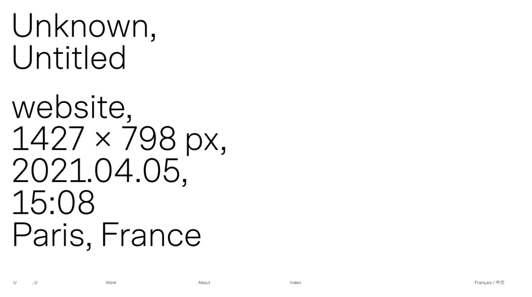 Unknown, Untitled — Home