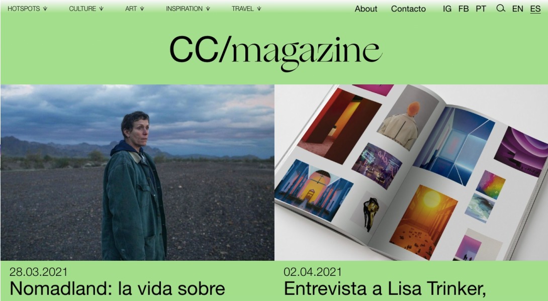 Homepage - CC/magazine - CC/magazine