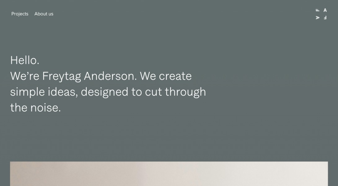 Freytag Anderson | Scottish Design Agency of the Year 2020