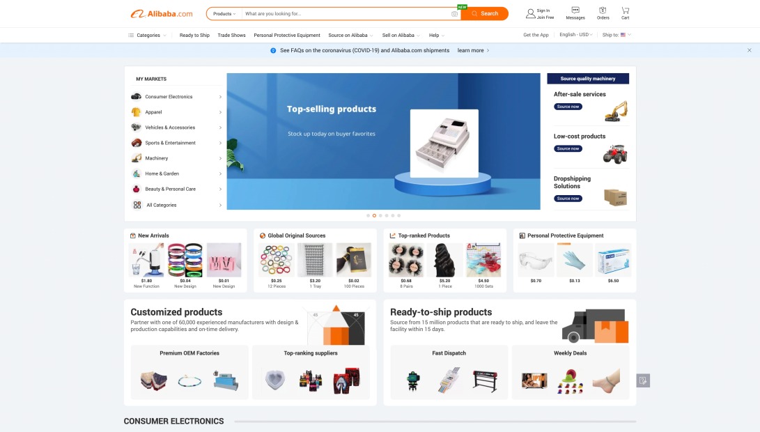 Alibaba.com: Manufacturers, Suppliers, Exporters & Importers from the world's largest online B2B marketplace