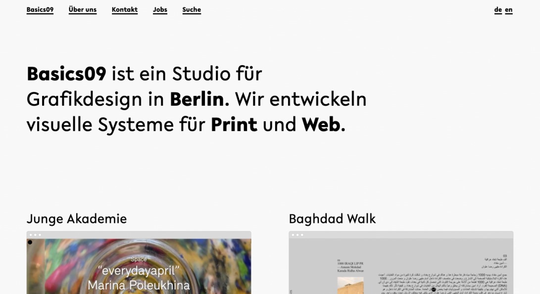 Basics09 – Studio für Grafikdesign – Berlin