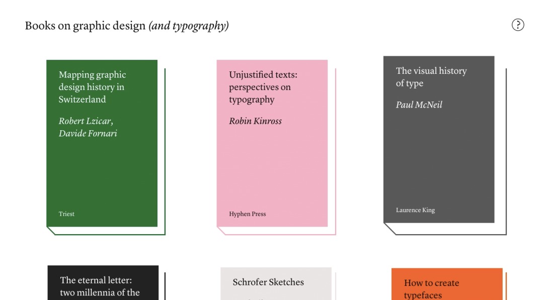 Books on graphic design (and typography)