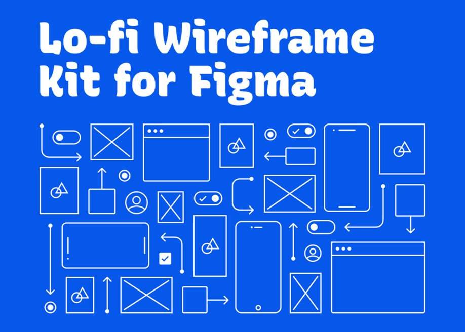 Lo-Fi Wireframe Kit for Figma