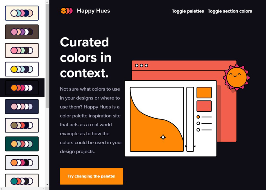 Trendy Web Color Palettes and Material Design Color Schemes & Tools