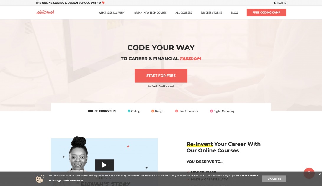 Skillcrush | Learn to code. Land the job. Change your life.