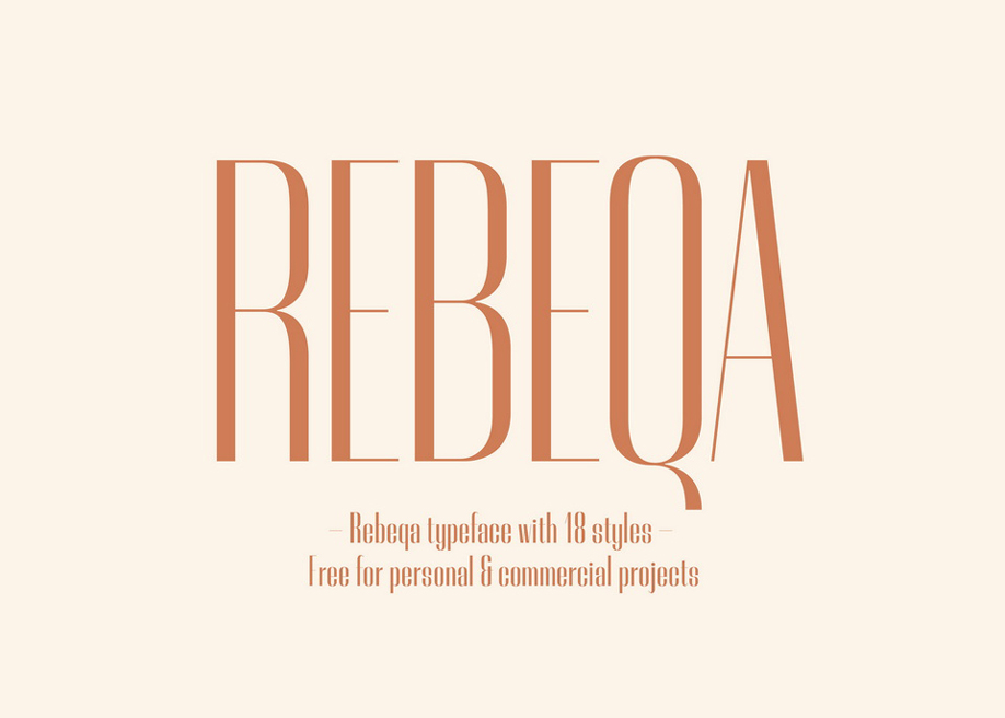 Rebeqa - Free Font