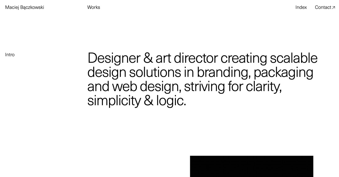 Works — Maciej Bączkowski – Designer & Art Director