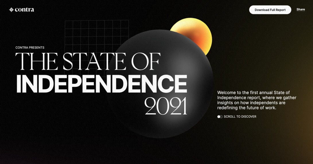 Contra | The State of Independence Report 2021