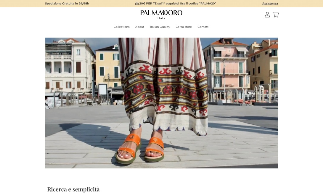 Palmadoro - Sandali artigianali rigorosamente made in Italy