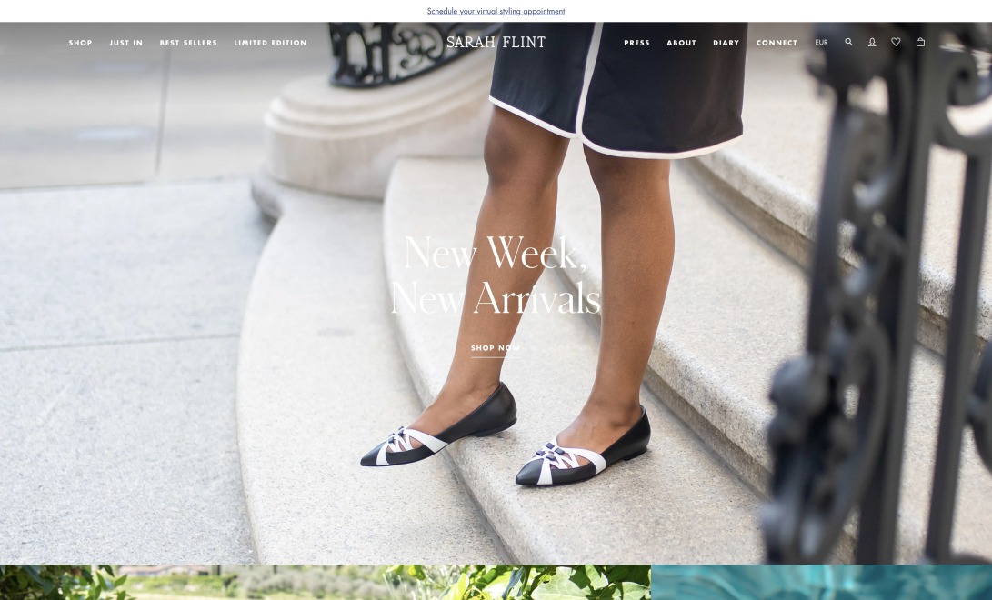 Sarah Flint | Handcrafted Designer Shoes