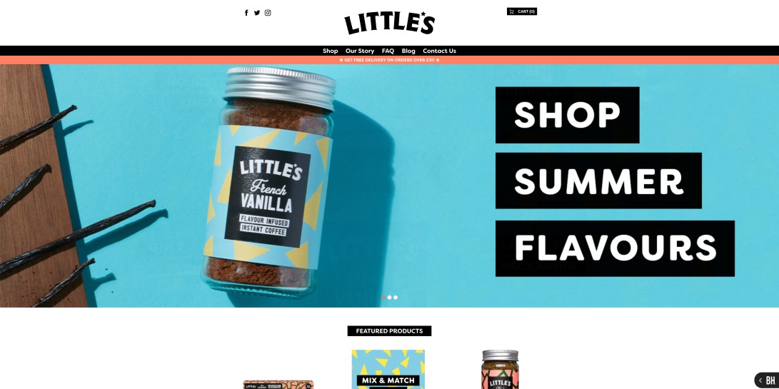 Flavoured Instant Coffee | Little’s | Liven up your cup