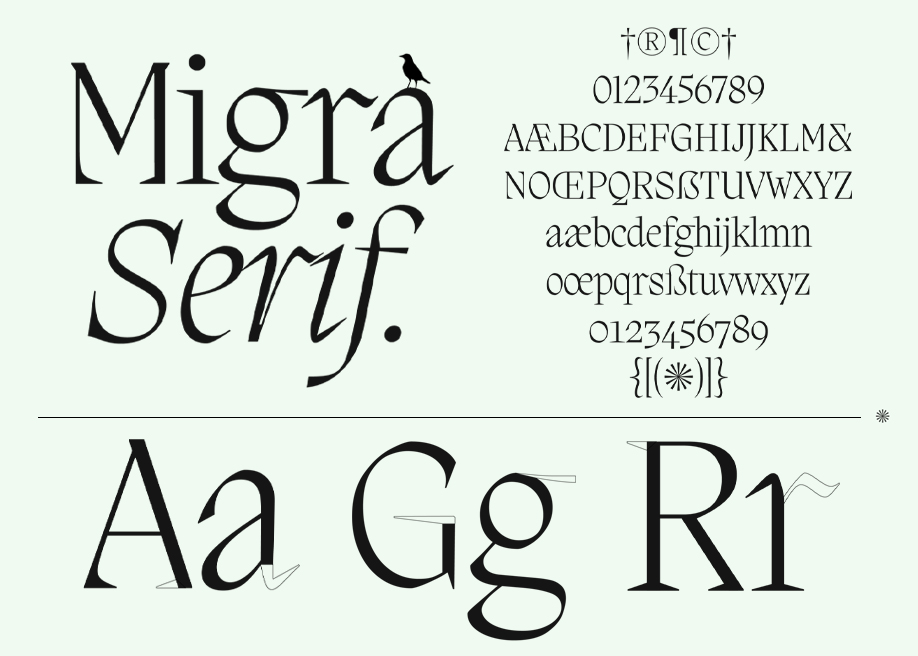 Migra Serif Typeface