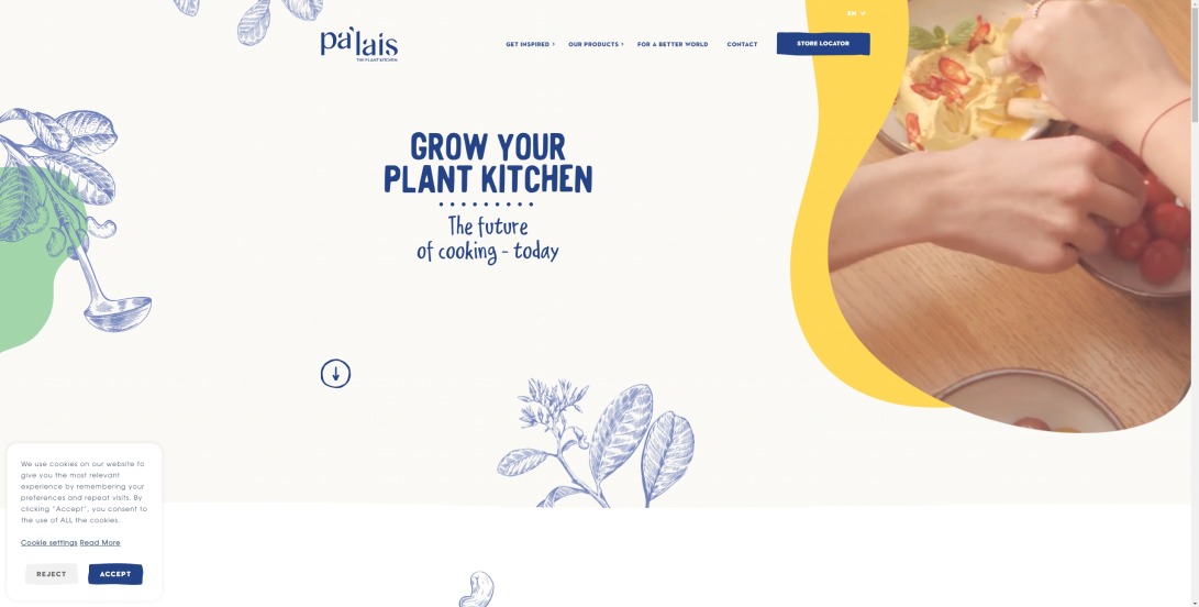 Pa'lais | The Plant Kitchen | Plant-based & organic spread cheeses and creamy sauces