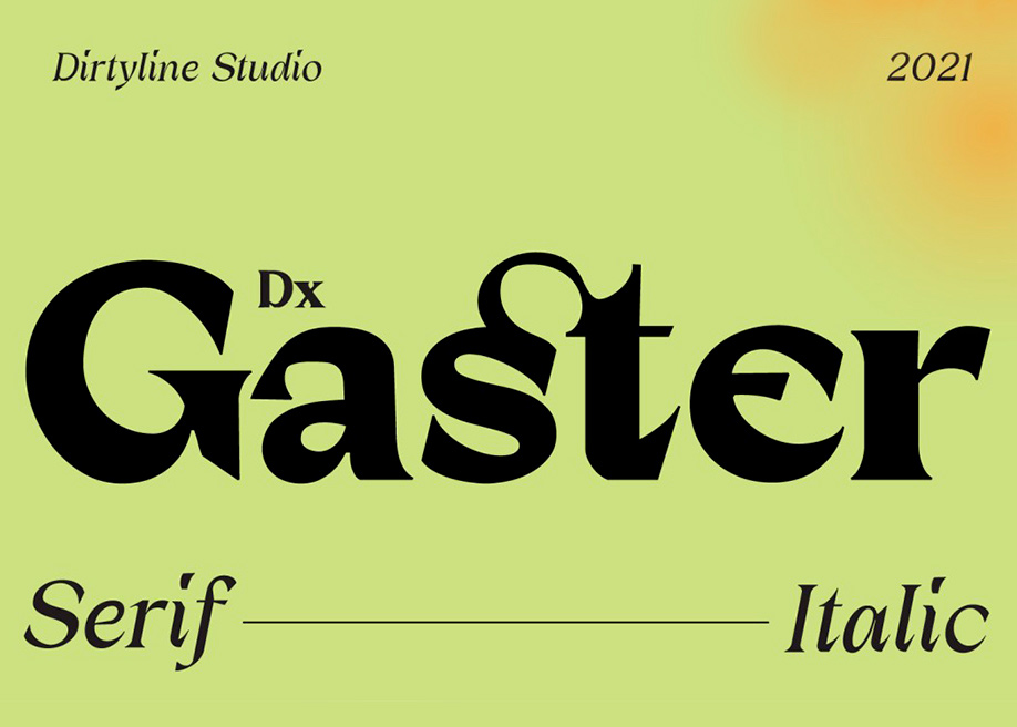 Dx Gaster - Free Serif Font