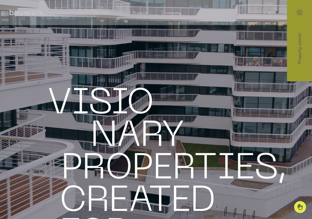 Project developer for visionary real estate - Bauwerk