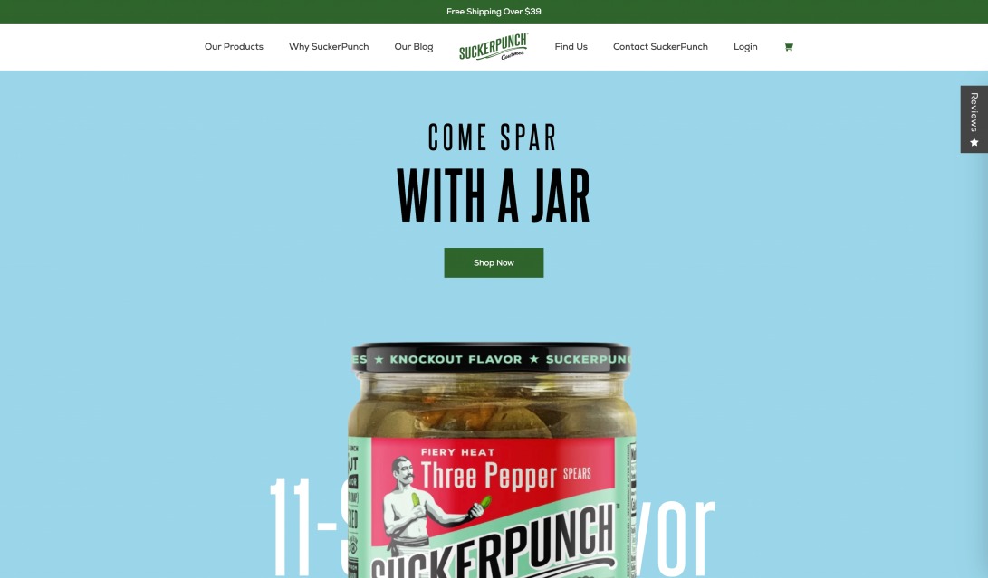 Buy Pickles Online | Suckerpunch Gourmet