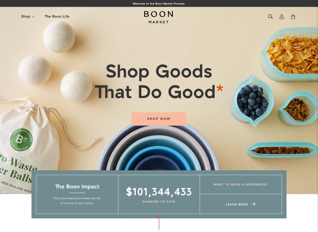 Shop Goods That Do Good | Boon Market