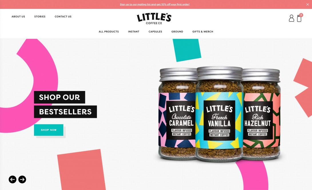 Flavoured Instant Coffee | Little's