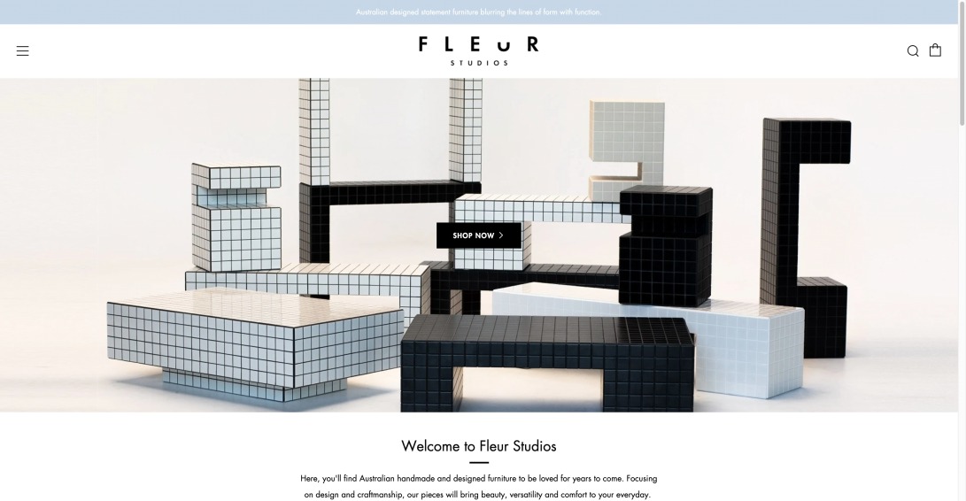 Australian Made Tiled Furniture | Buy Tiled Tables Online – Fleur Studios