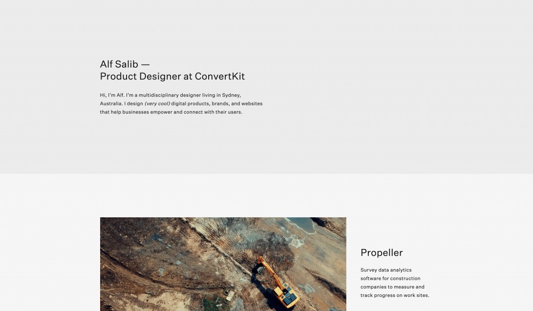 Alf Salib — Product Designer at ConvertKit