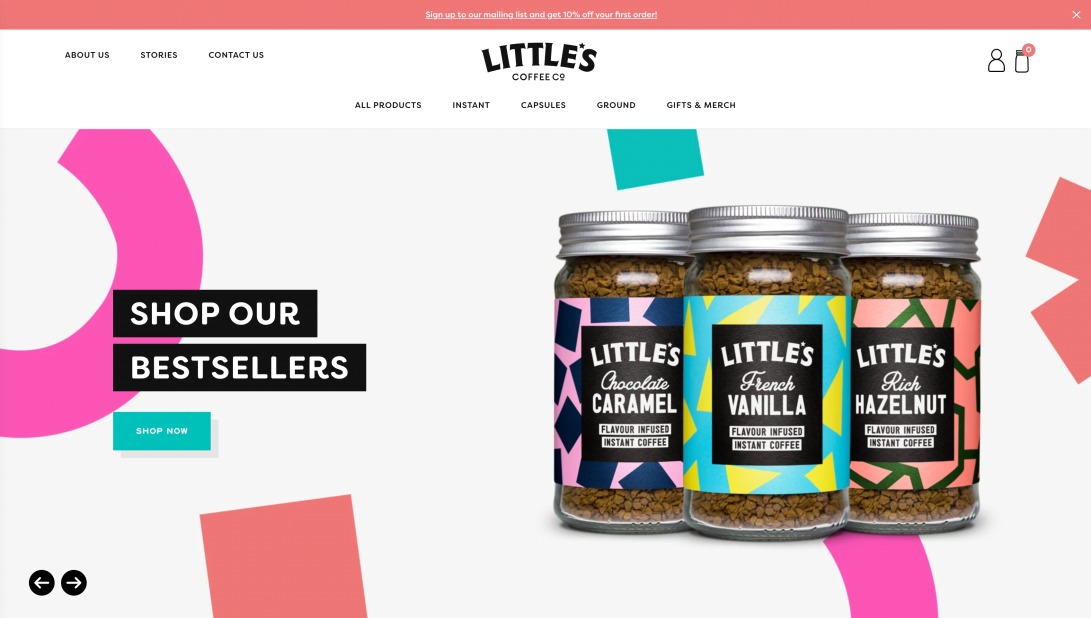 Flavoured Instant Coffee | Little's