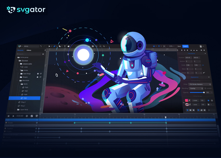 SVGator animation platform
