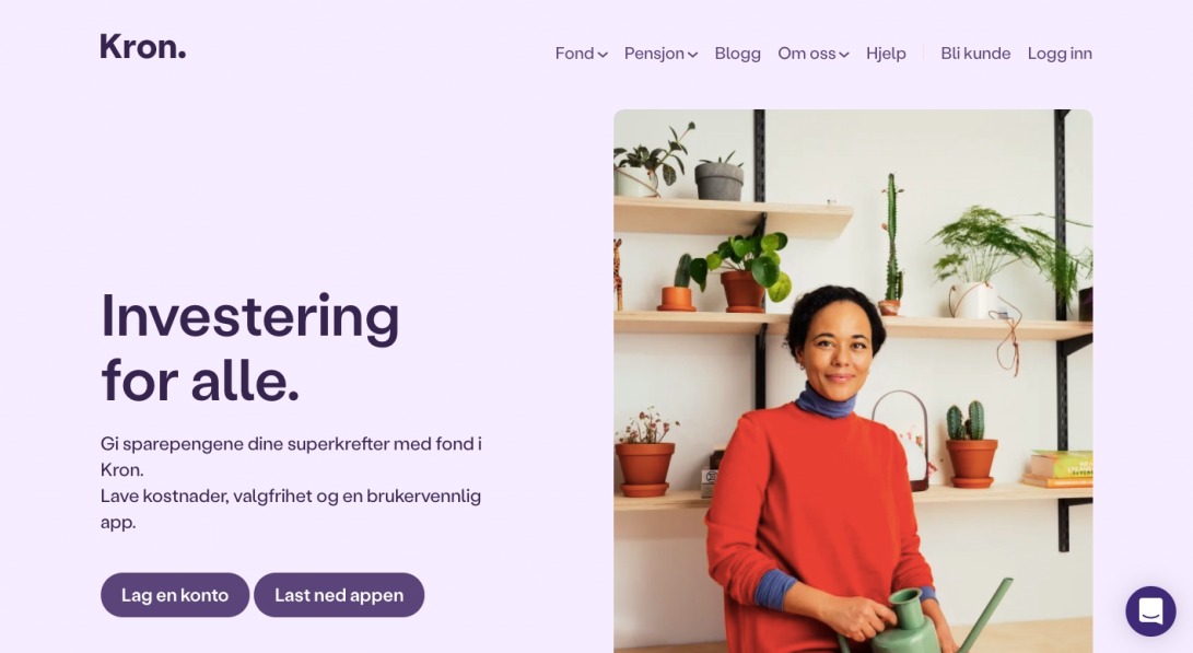 Kron • Investering for alle
