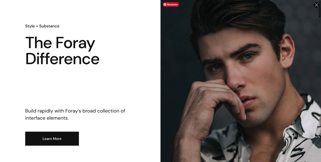 Foray - Webflow HTML Website Template