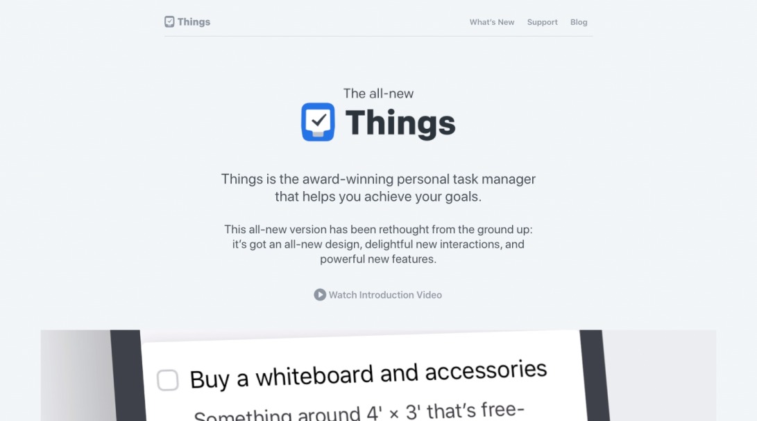 The all-new Things. Your to-do list for Mac & iOS