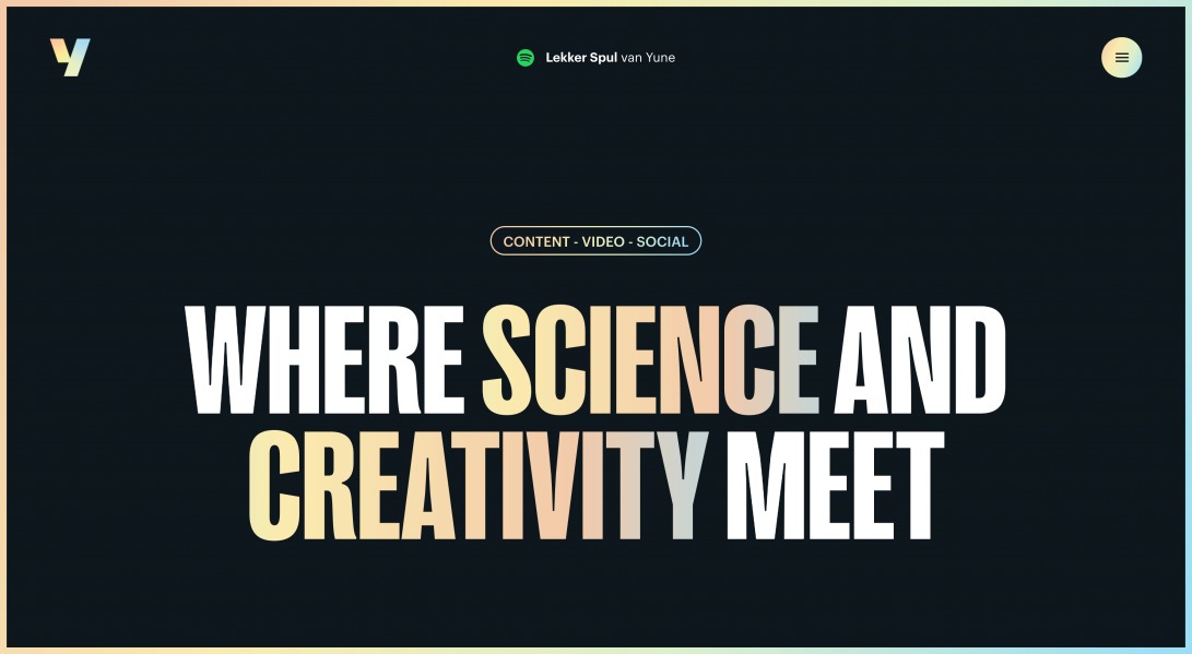 Yune · Video & Content Marketing Bureau in Amsterdam