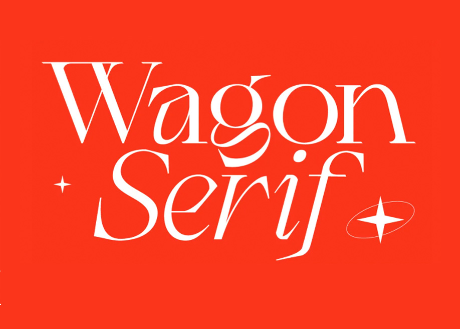 Wagon Display Typeface