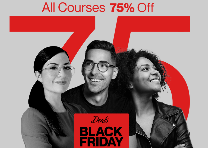 𝗕𝗟𝗔𝗖𝗞 𝗡𝗢𝗩𝗘𝗠𝗕𝗘𝗥 𝗗𝗘𝗔𝗟𝗦〡𝟳𝟱%̸ 𝗼𝗳𝗳 all Courses!