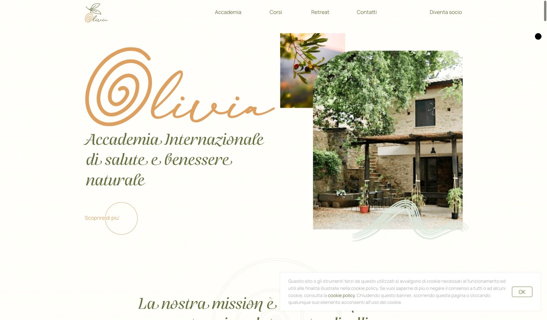 Academia Olivia - Benvenuti
