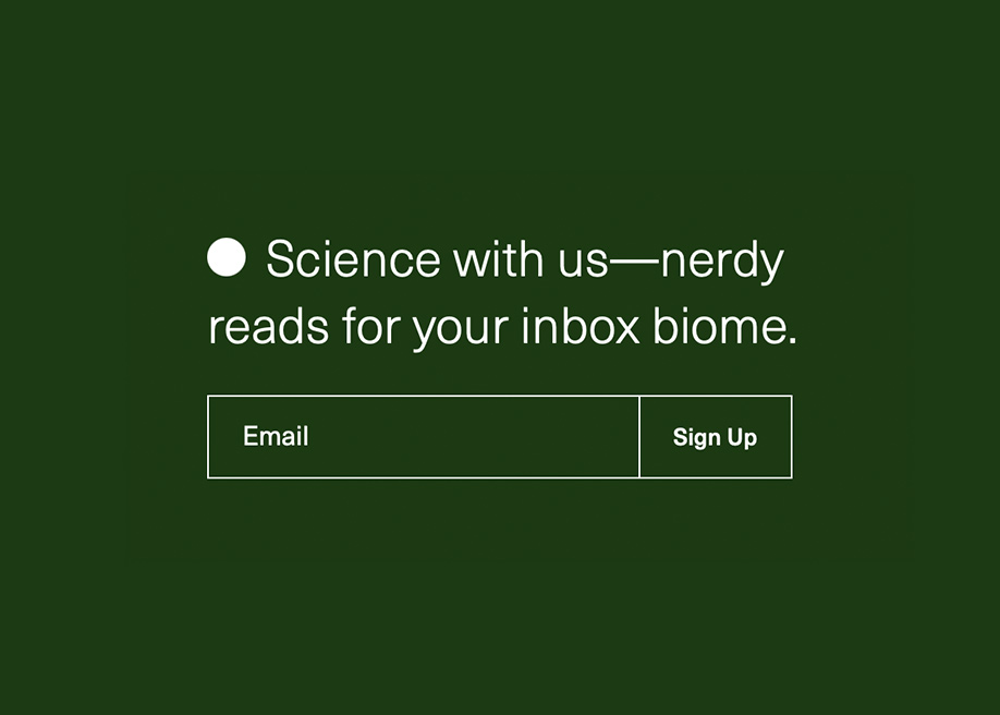 Seed - nerdy reads email sign up