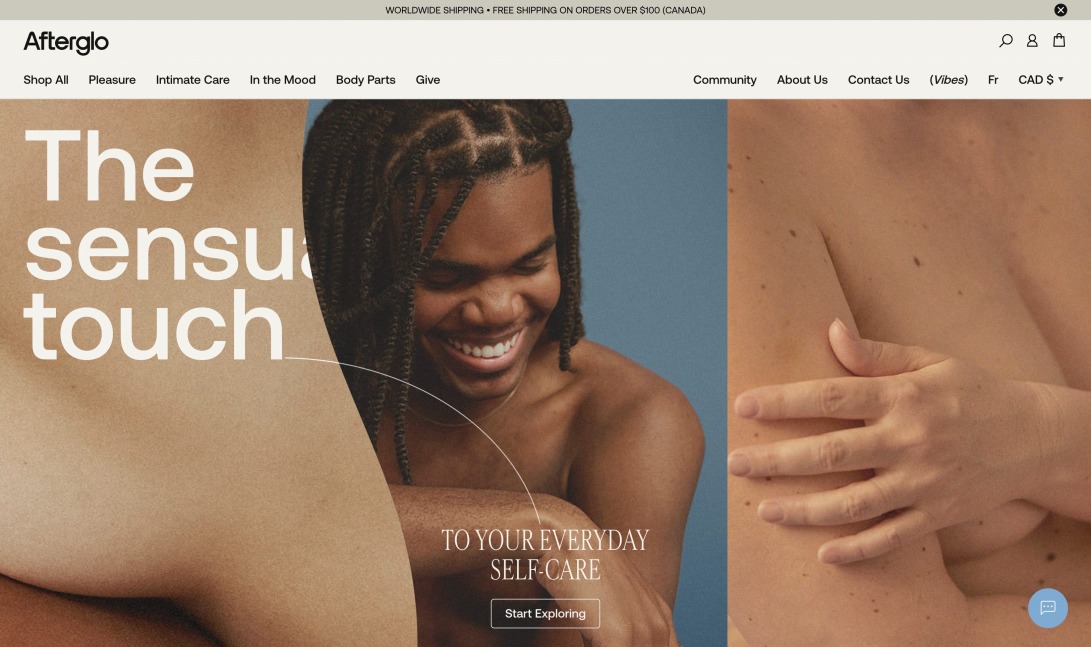 Afterglo • The sensual touch to your everyday self-care