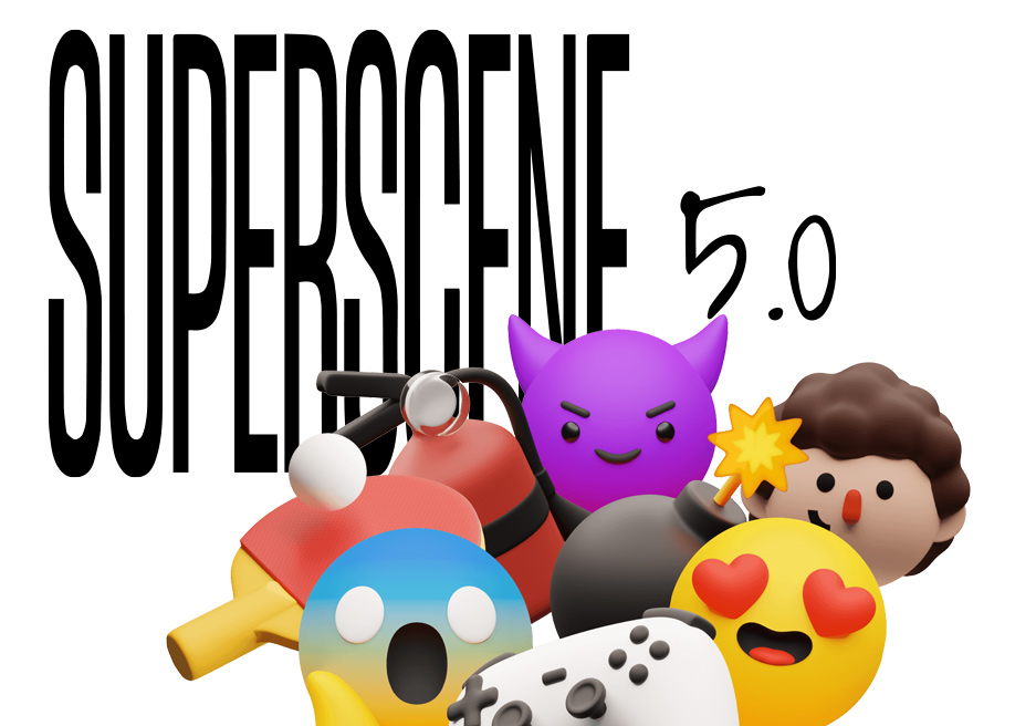 Superscene - 3D Illustration Constructor