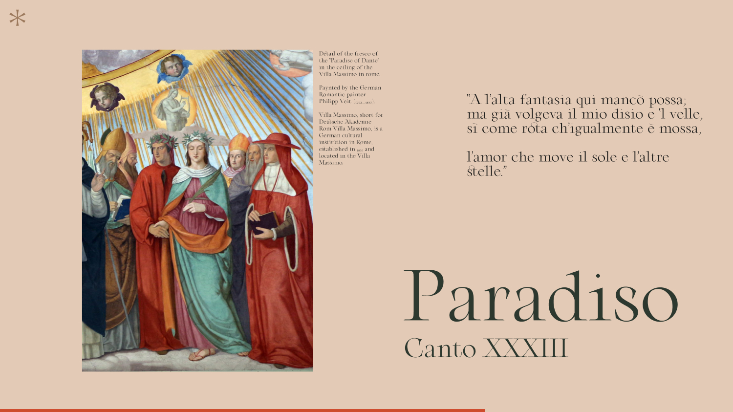 Le Cantiche 1320 Case Study