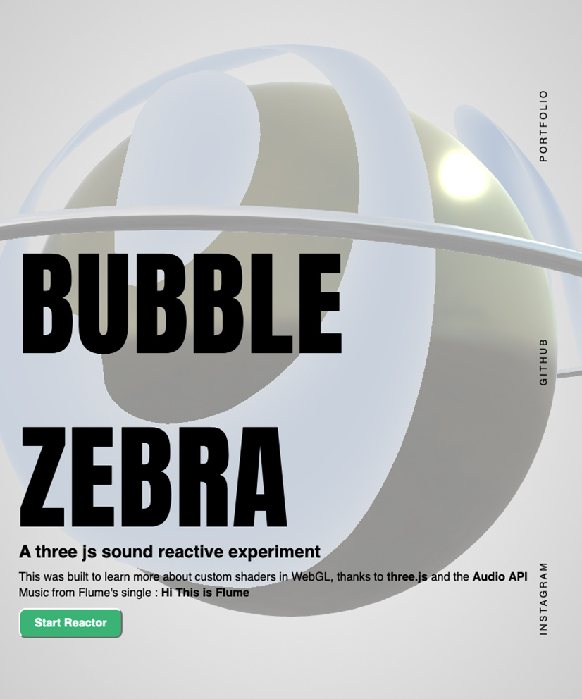 Bubble Zebra