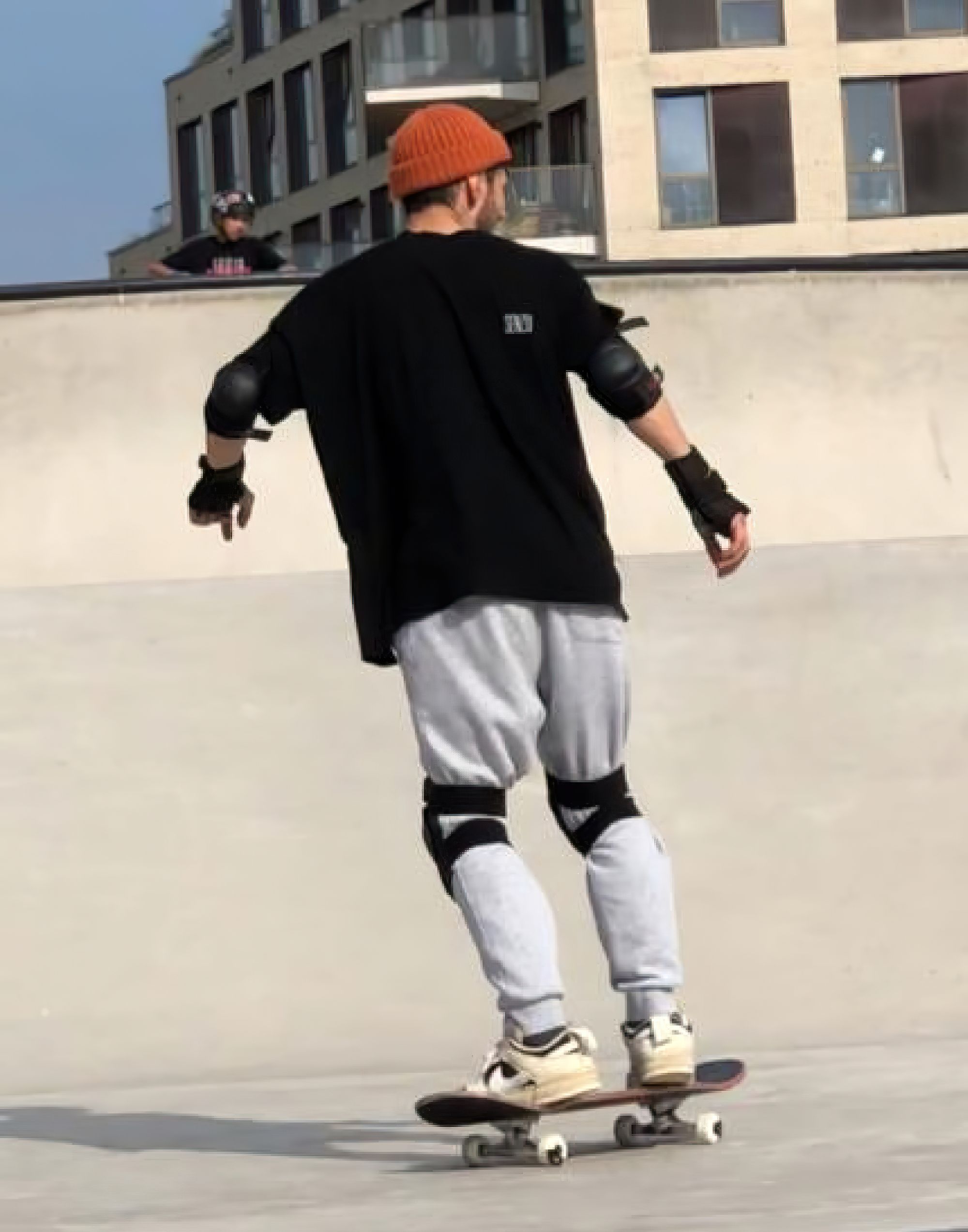 Skateboarding in Amsterdam