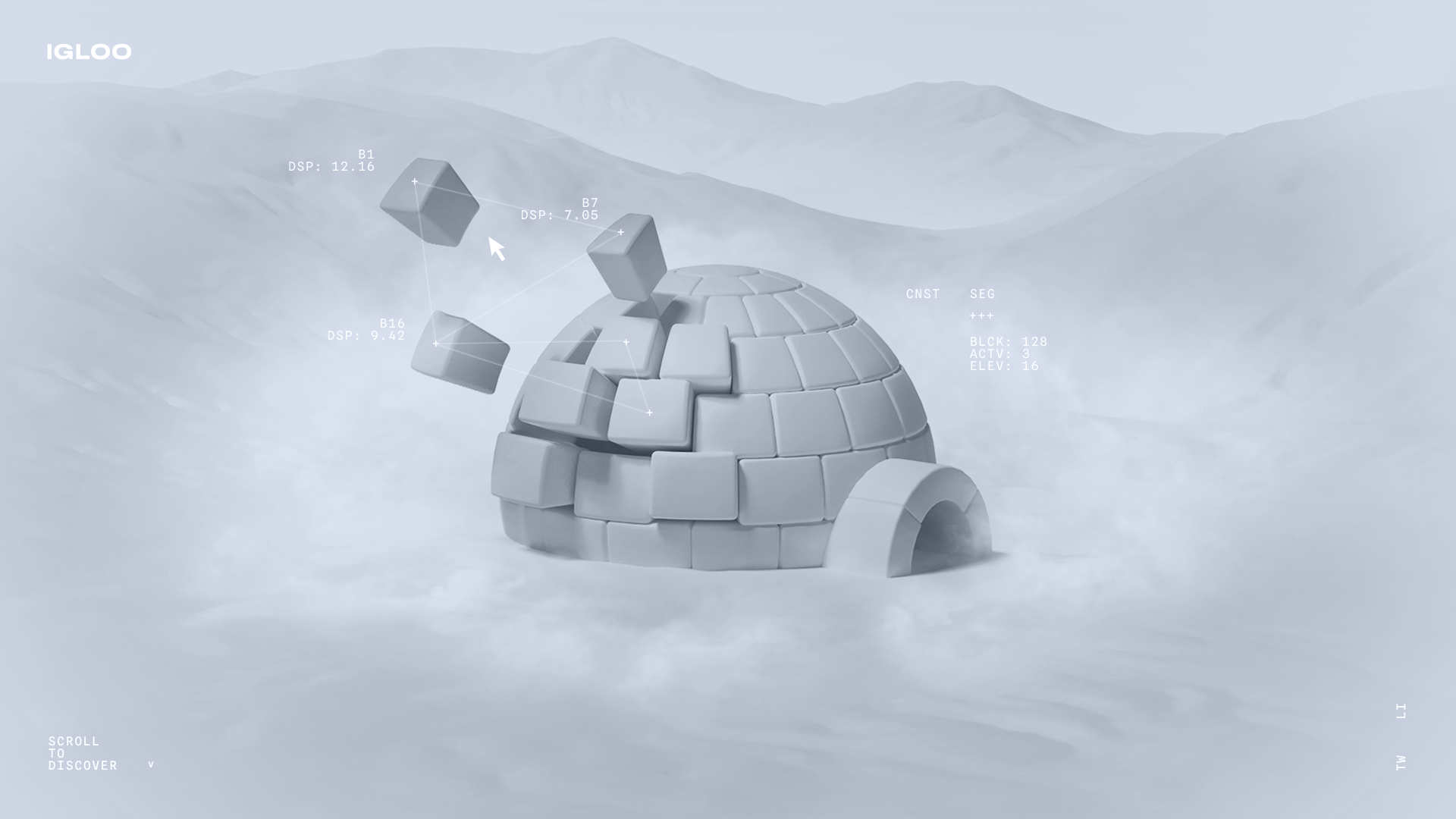 Early concepts for the igloo