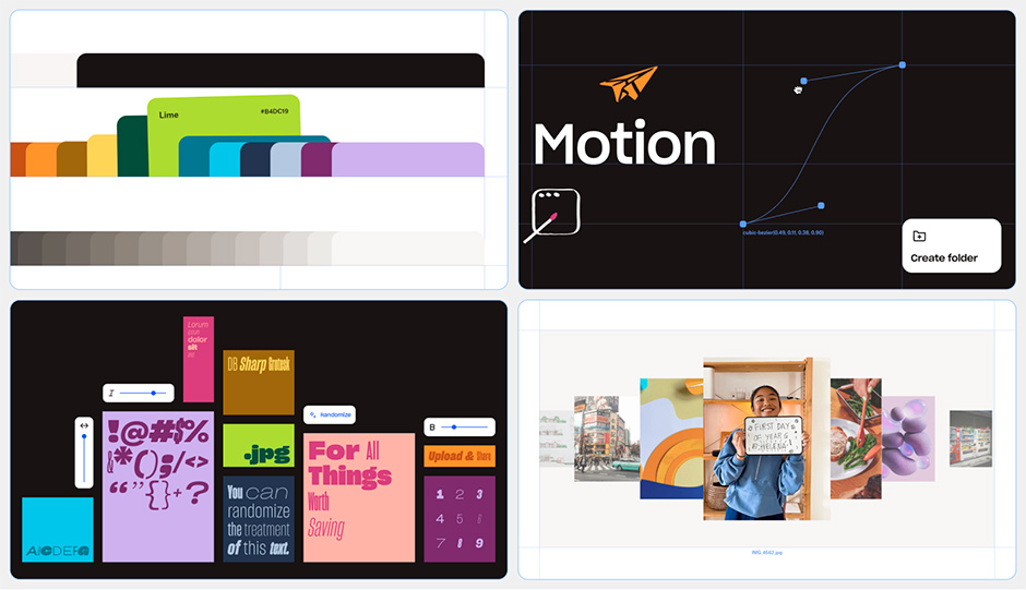 Some final designs we settled on for different brand pages