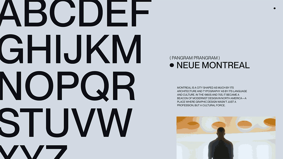Typography details