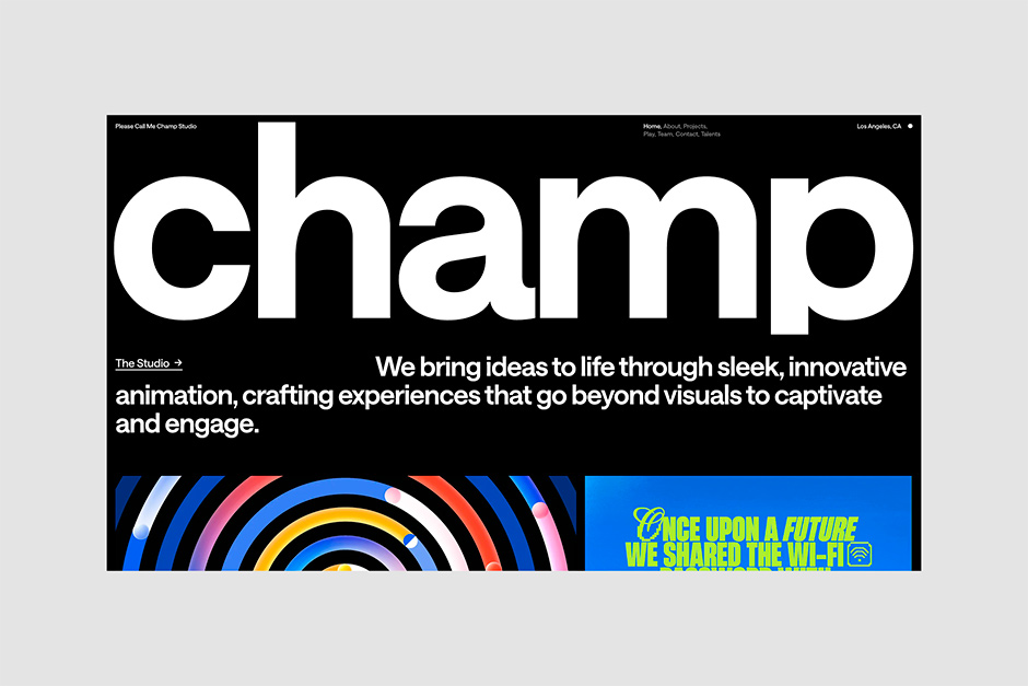 Home page